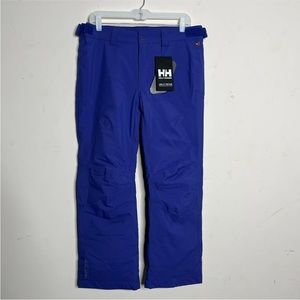 NWT Helly Hansen Snow Pants Purple Junior Legend Pantalon Size 176 / 16